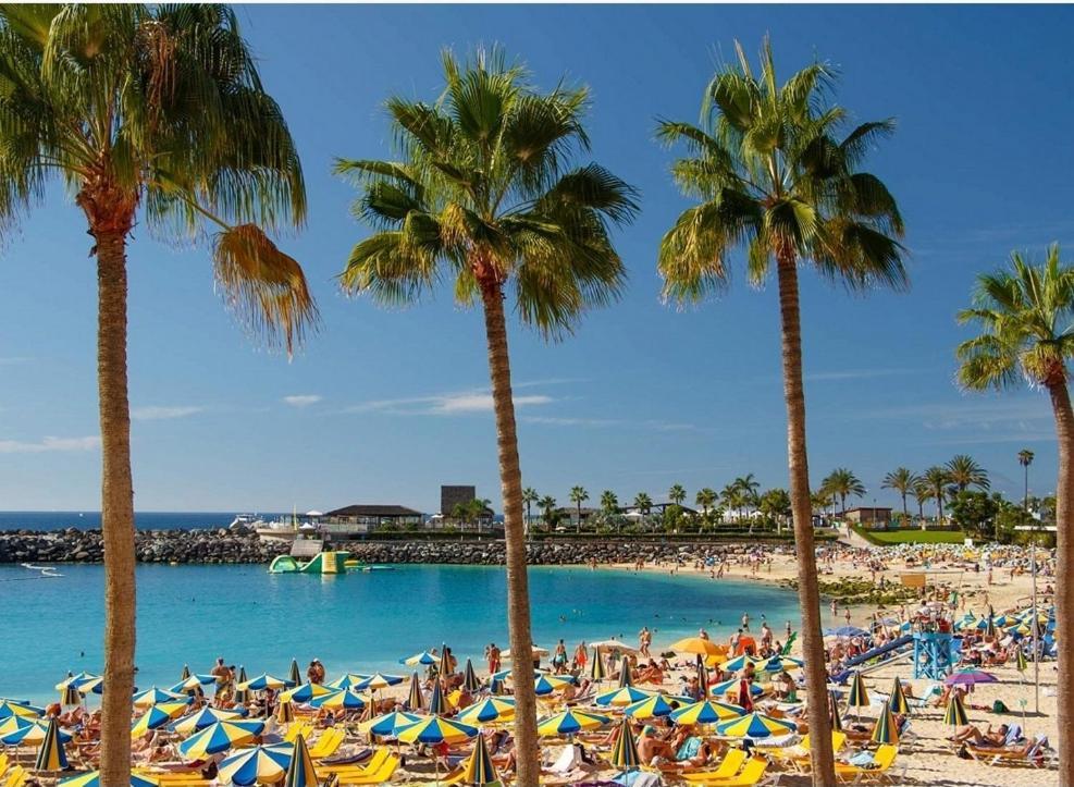 Aeropuerto Gran Canaria Apartamento Vacacional Carrizal Luaran gambar